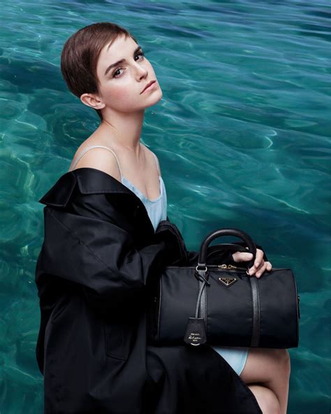 prada fall 2017 ad campaign|emma watson Prada campaign.